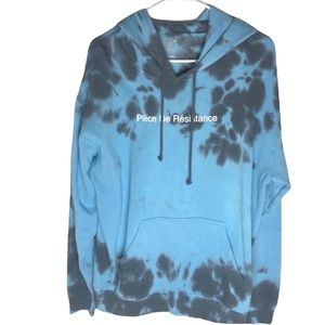 Neon Riot Tie Dye Piece De Resistance Pullover Hoodie